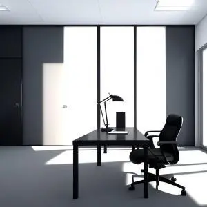 MODERNES B&Uuml;RO MIT VIEL LICHT